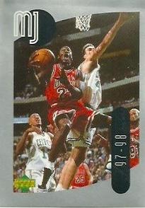 1998 Upper Deck Michael Jordan Stickers #56 Michael Jordan