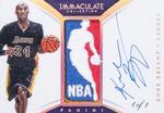 2014-15 Panini Immaculate Collection - Logoman Autographs #LA-KB Kobe Bryant AU, MEM, SN1