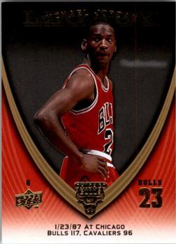 2008-09 Upper Deck Michael Jordan Legacy Collection #138 Michael Jordan - Game 138