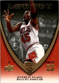 2008-09 Upper Deck Michael Jordan Legacy Collection #704 Michael Jordan - Game 704