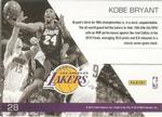 2010-11 Panini Prestige - Franchise Favorites #28 Kobe Bryant