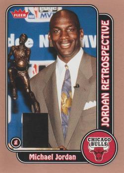 2008-09 Fleer - Michael Jordan Retrospective Glossy #MJ-12 Michael Jordan