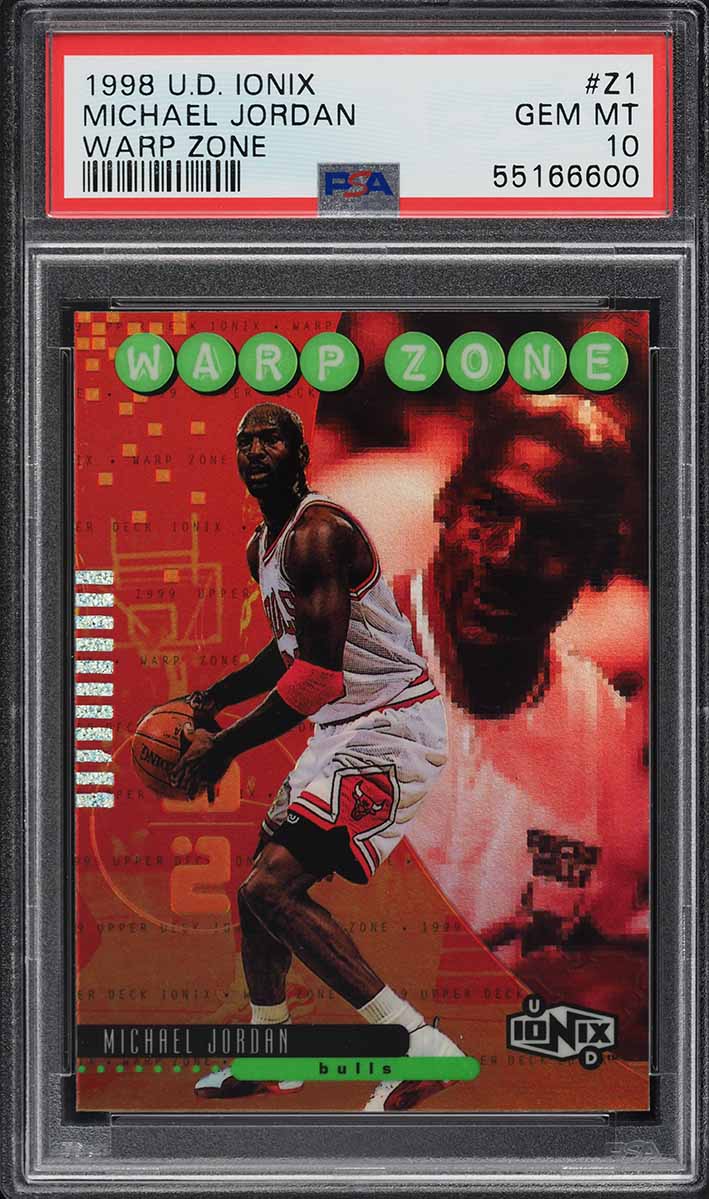 1998 Upper Deck Ionix Warp Zone #Z1