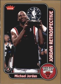 2008-09 Fleer - Michael Jordan Retrospective Glossy #MJ-21 Michael Jordan