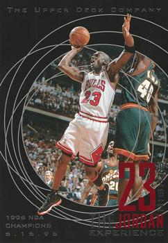 1996 Upper Deck 23 Nights: The Jordan Experience Jumbo #23 Michael Jordan