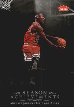 2007 Fleer Michael Jordan - Season Achievements #SH15 Michael Jordan - 3/28/95