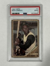 1962 Topps #10 Bob Clemente