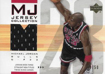 2001-02 Upper Deck - MJ Jersey Collection #MJC19 Michael Jordan - MEM: Jersey (Bulls Black)