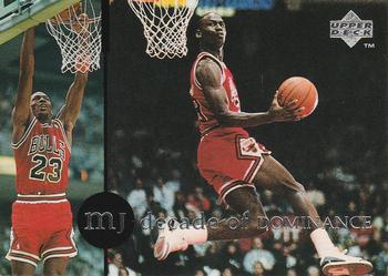 1994-95 Collector's Choice Italian - Michael Jordan Rare Air Decade of Dominance #J3 Michael Jordan