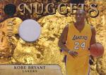2010-11 Panini Gold Standard - Gold Nuggets Materials #2 Kobe Bryant MEM, SN199