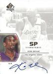 2002-03 SP Authentic - SP Signatures #KB Kobe Bryant AU, SP