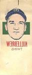 1964 Topps Photo Tatoos #NNO Harmon Killebrew VAR VAR: Green Rectangle in background