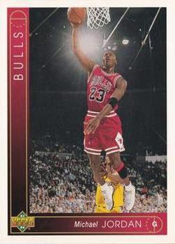 1993-94 Upper Deck - Box Bottoms #NNO Michael Jordan - Series One
