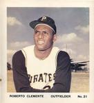 1968 Pittsburgh Pirates Color Prints #NNO Roberto Clemente