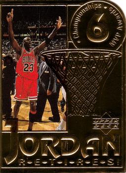 1999 Upper Deck Authenticated #NNO Michael Jordan - Jordan Retires