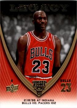 2008-09 Upper Deck Michael Jordan Legacy Collection #735 Michael Jordan - Game 735