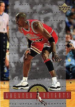 1996-97 Upper Deck - Michael Jordan Greater Heights #GH4 Michael Jordan