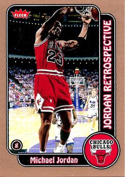 2008-09 Fleer - Michael Jordan Retrospective #MJ-15 Michael Jordan