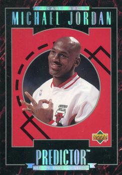 1995-96 Upper Deck - Predictors Exchange: Scoring Leaders #H4 Michael Jordan - 3-Point Shooting Percentage Leader