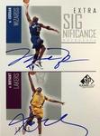 2002-03 SP Game Used - Extra SIGnificance #MJ/KB Michael Jordan / Kobe Bryant AU, SN25