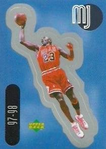 1998 Upper Deck Michael Jordan Stickers - Stick-Ums #SU18 Michael Jordan