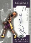 2001-02 Upper Deck Ultimate Collection - Ultimate Signatures #KB-A Kobe Bryant AU
