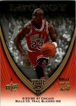 2008-09 Upper Deck Michael Jordan Legacy Collection #398 Michael Jordan - Game 398