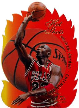 1996-97 Flair Showcase - Hot Shots #1 Michael Jordan
