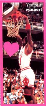 1991 Cleo Michael Jordan Valentines #NNO Michael Jordan - You're A Winner!