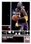 2009-10 Donruss Elite - Clutch Performers Red #5 Kobe Bryant SN249