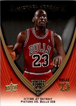 2008-09 Upper Deck Michael Jordan Legacy Collection #104 Michael Jordan - Game 104