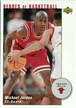 2002-03 UD Authentics - Michael Jordan Heroes of Basketball #MJ6 Michael Jordan