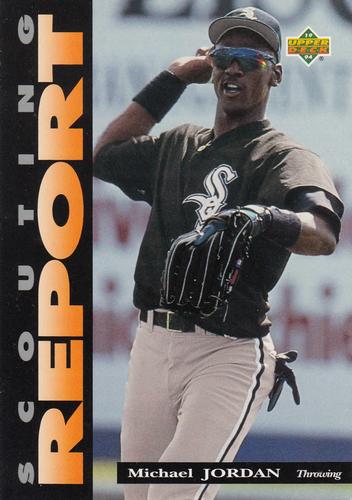 1994 Upper Deck Minor League - Scouting Report Jumbo #SR3 Michael Jordan