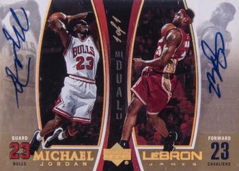 2005-06 Upper Deck - Michael Jordan/LeBron James Autographs #MJLJ1 Michael Jordan / LeBron James