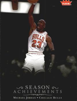 2007 Fleer Michael Jordan - Season Achievements #SH34 Michael Jordan - 11/13/84