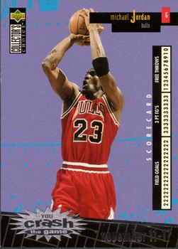 1996-97 Collector's Choice - You Crash the Game Scoring Silver 1 #C30 Michael Jordan - VAR: November 11-17 (W)