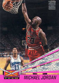 1993-94 Stadium Club - Beam Team #4 Michael Jordan