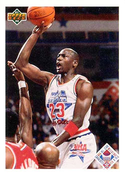1991-92 Upper Deck #48 All-Star Checklist (Michael Jordan) - All-Star Checklist: 49-72