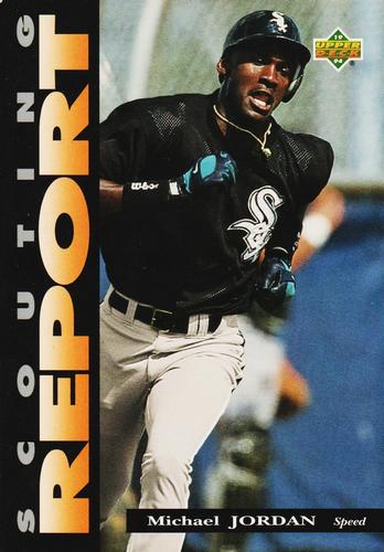 1994 Upper Deck Minor League - Scouting Report Jumbo #SR4 Michael Jordan