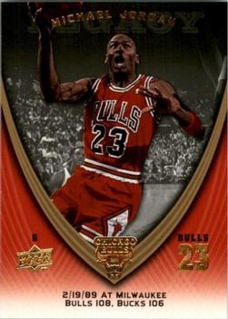 2008-09 Upper Deck Michael Jordan Legacy Collection #313 Michael Jordan - Game 313
