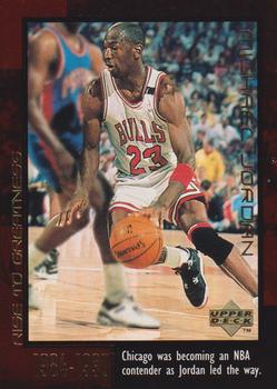 1999 Upper Deck Michael Jordan Career Collection #25 Michael Jordan