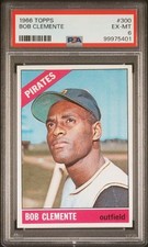 1966 Topps #300 Bob Clemente