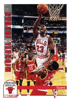 1992-93 Hoops #30 Michael Jordan