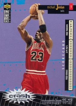 1996-97 Collector's Choice Spanish - You Crash the Game Scoring #C30 Michael Jordan - VAR: November 11-17 (W)