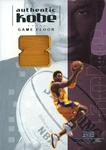 2001-02 Upper Deck MVP - Authentic Kobe #KBF6 Kobe Bryant MEM MEM: Game-used Floor