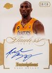 2012-13 Panini Flawless - Inscriptions Gold #3 Kobe Bryant AU, SN10