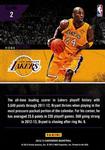 2012-13 Panini Contenders - Playoff Contenders #2 Kobe Bryant