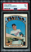1972 Topps #88 1971 A.L. R.B.I. Leaders (Harmon Killebrew / Frank Robinson / Reggie Smith) LL