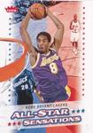 2008-09 Fleer - All-Star Sensations #AS-13 Kobe Bryant