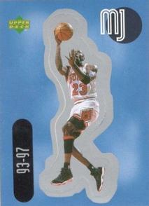 1998 Upper Deck Michael Jordan Stickers - Stick-Ums #SU13 Michael Jordan